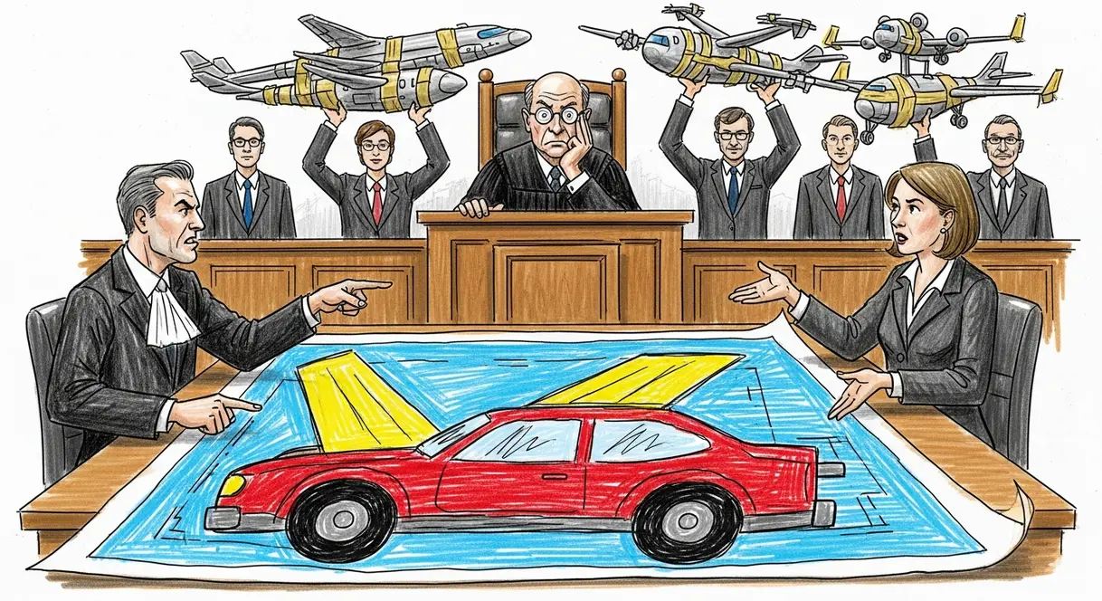 AI Bee Reel: satire-1-1763900182511-joby-aviation-sues-archer-for-stealing-secret-plan