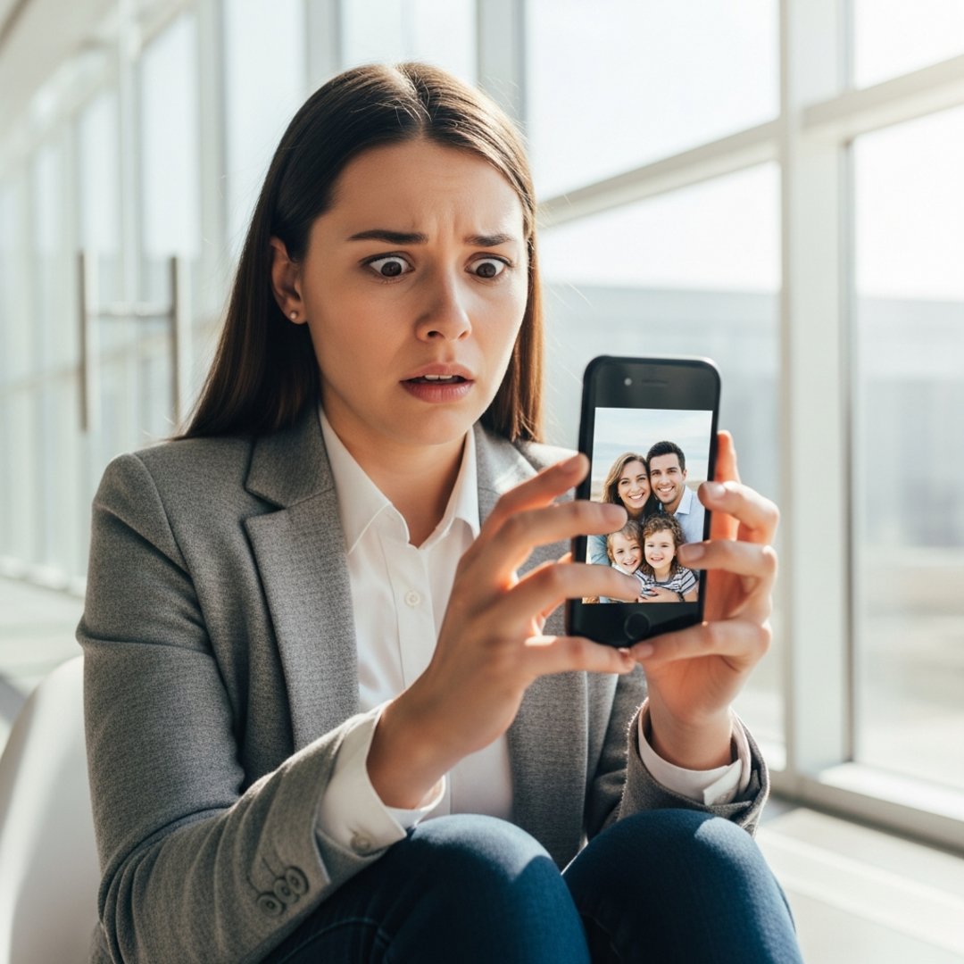 AI satire illustration: Instagram Fixes 'Critical Bug' That Showed Users Their Actual Friends