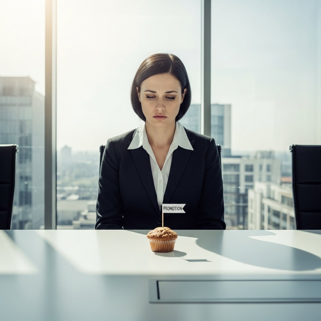 AI satire illustration: Companies Shocked That "Empowerment Breakfasts" Did Not Fix Inequality
