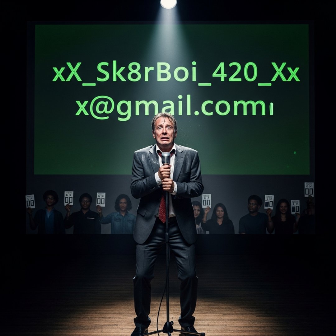 AI satire illustration: Google Demands Public Apology For 'Sk8rBoi' Emails Before Allowing Change