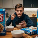 AI satire illustration: TikTok Launches 'PineDrama' For Users Who Find 15-Second Videos Too Exhausting