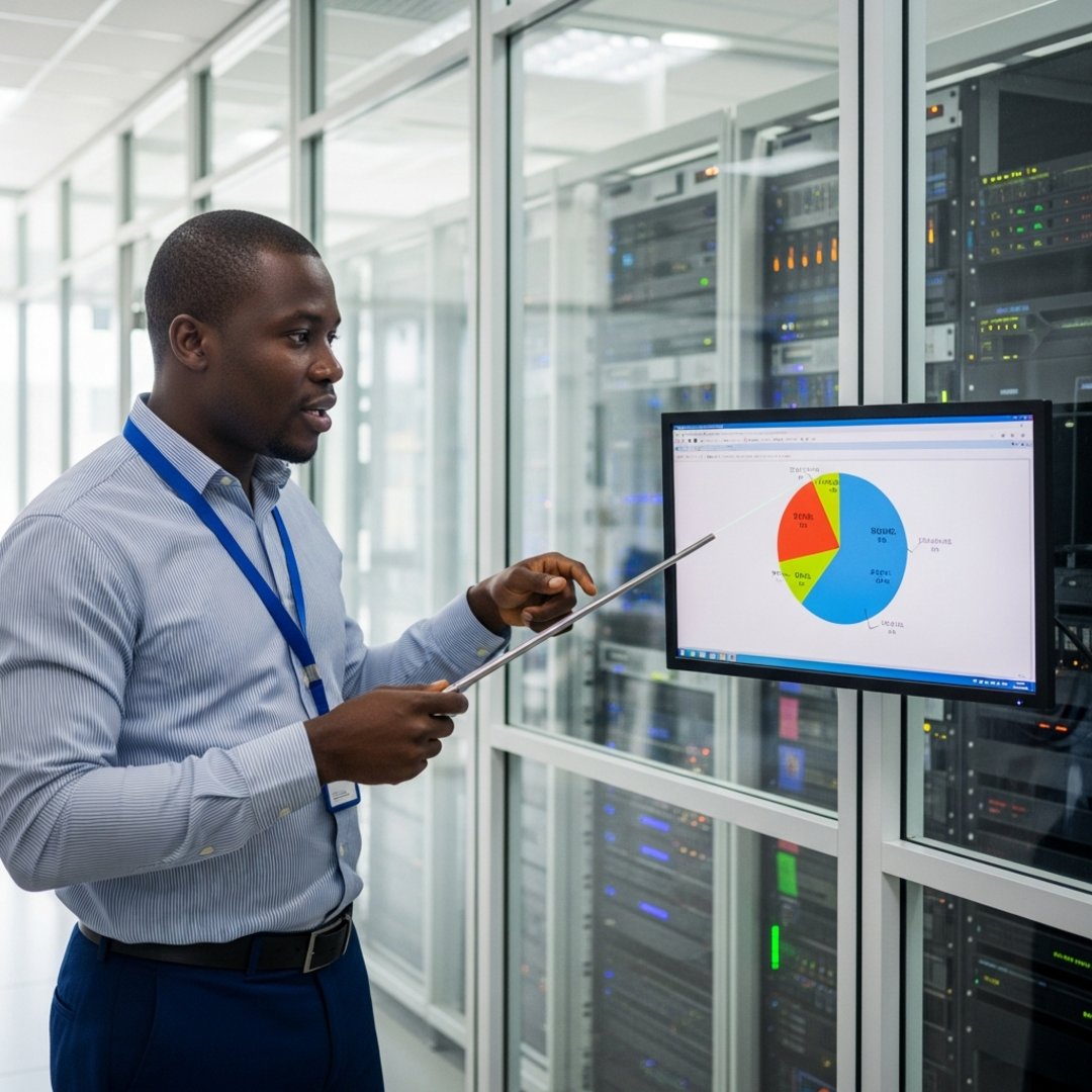 Satirical illustration for: Deloitte Consultant Bills $500 Hourly Teaching AI To Circle Back