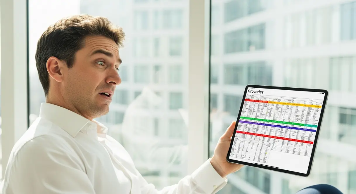 AI satire illustration: New Productivity App Helps You Spend Four Hours Organizing One Task