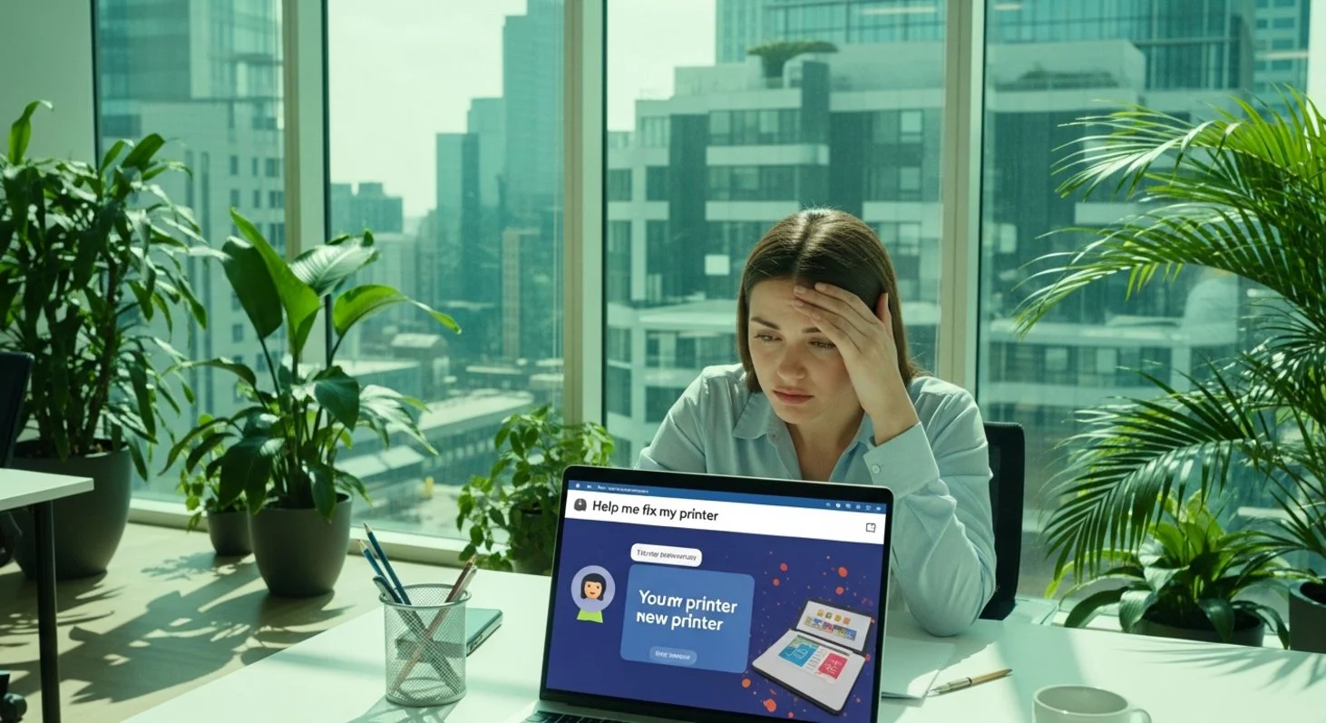 AI satire illustration: OpenAI confirms ChatGPT will now ignore questions to sell apps