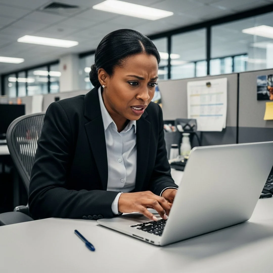 AI satire illustration: Microsoft Copilot Now Interrupts Work To Sell You Things You Don't Need
